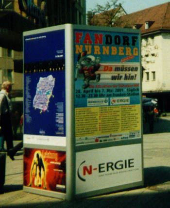 Fandorf-Werbeständer